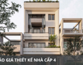 Báo giá thiết kế kiến trúc nhà cấp 4