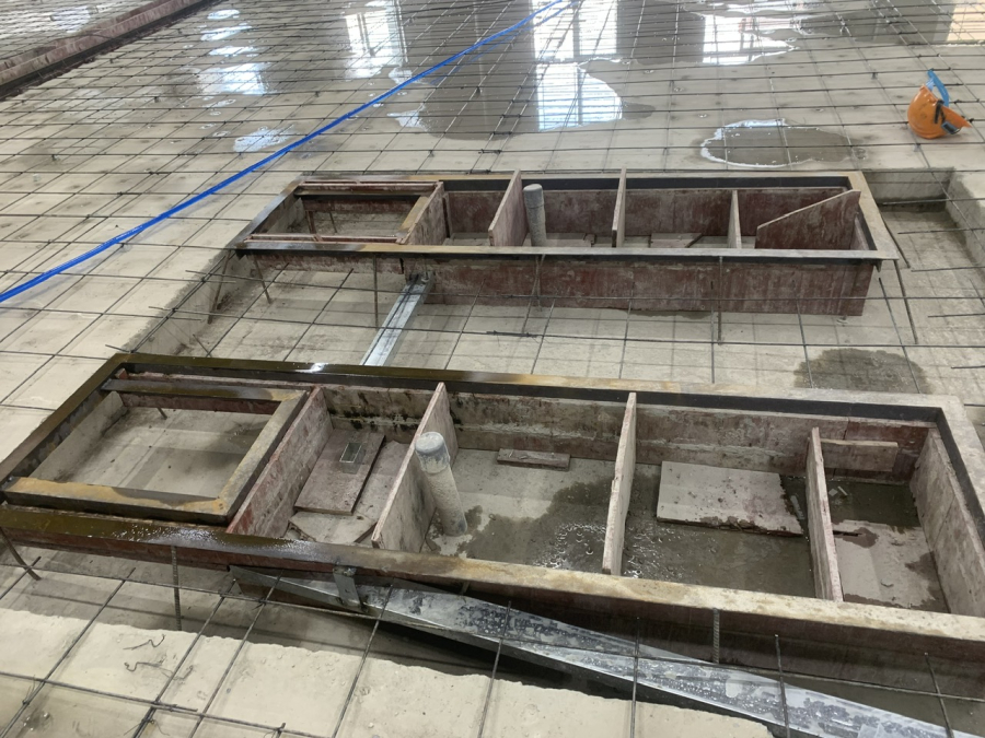 THI CÔNG NÂNG SÀN NHÀ XƯỞNG HÃNG XE MASERITY -  PHƯỜNG TÂN THUẬN ĐÔNG - HCM
